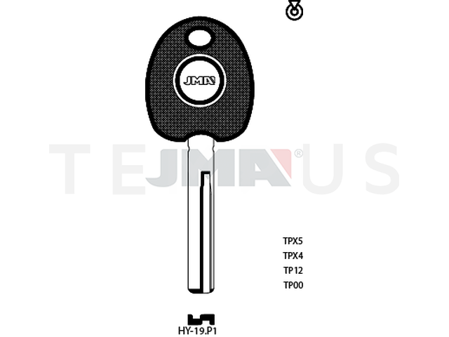 TP00HY-19.P1 (Silca HYN17RBTE) 15047