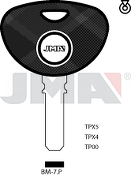 JMA TP00BM-7.P (Silca BM9U / Errebi T00HF71P)