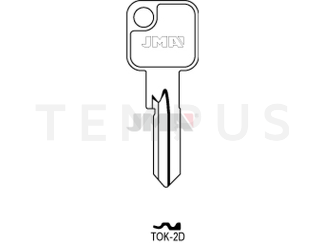 TOK-2D Cilindričan ključ (Errebi TK32) 13781