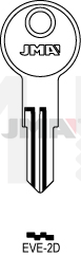 JMA EVE-2D Cilindričan ključ (Silca ED3R / Errebi EVG3R)
