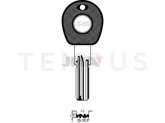 IS-10.P Specijalan ključ (Silca IE26P / Errebi AT12P) 13244