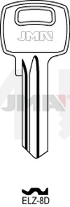 JMA ELZ-8D Cilindričan ključ (Silca EL1C / Errebi EZ10)