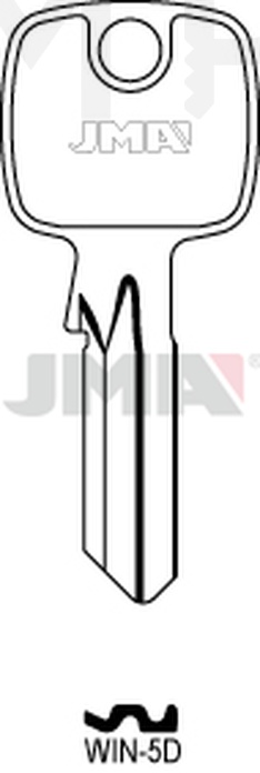 JMA WIN-5D Cilindričan ključ (Silca TO30)