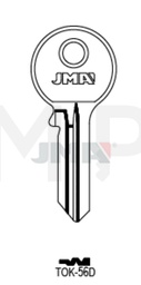 JMA TOK-56D Cilindričan ključ (Silca TO26 / Errebi TK20)