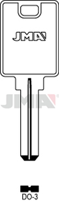JMA DO-3 Specijalan ključ (Silca DS6 / Errebi DO6)