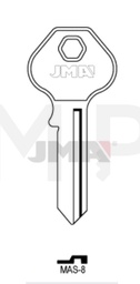 JMA MAS-8 Cilindričan ključ (Silca MS8 / Errebi M17R)