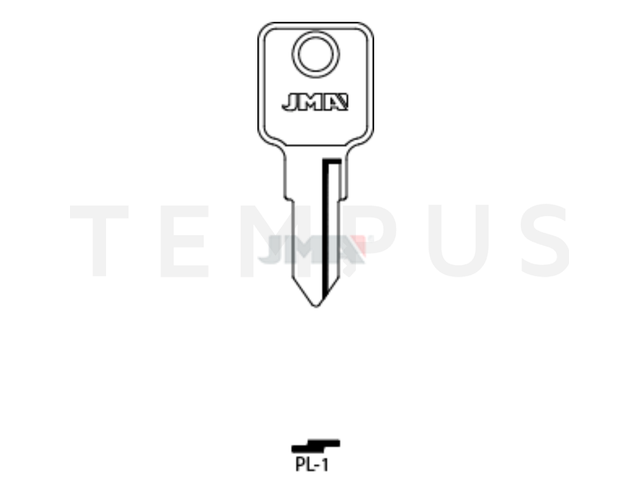 PL-1 Cilindričan ključ 17958
