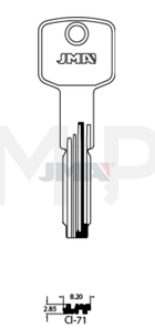 JMA CI-71 Specijalan ključ (Silca CS186 / Errebi C25L, C74*)
