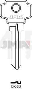 JMA DX-6D Cilindričan ključ (Silca DX3 / Errebi D7D)