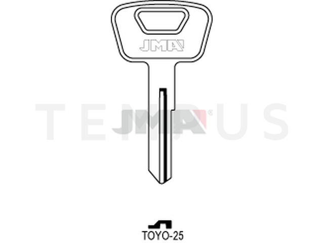 TOYO-25 (Silca MIT13, TOY3R / Errebi TY2) 13803