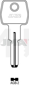 JMA AGB-2 Specijalan ključ (Silca AGB5 / Errebi AGB6)