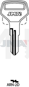 JMA ARN-2D Cilindričan ključ (Silca ART1R / Errebi ARM2R)