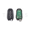 EL CITROEN 09 A - PSA handsfree smart daljinac 3 tastera, aftermarket, Hitag AES 433MHz 18862