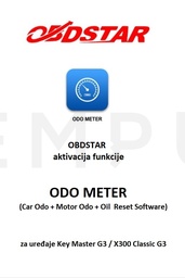 OBDSTAR aktivacija ODO METER (Car Odo + Motor Odo + Oil Reset Software)