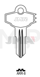 JMA ARR-8 Cilindričan ključ (Silca AW4 / Errebi AW4)