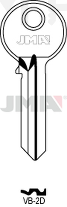 JMA VB-2D Cilindričan ključ