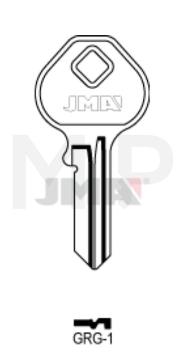 JMA GRG-1 Cilindričan ključ (Errebi GR1R)