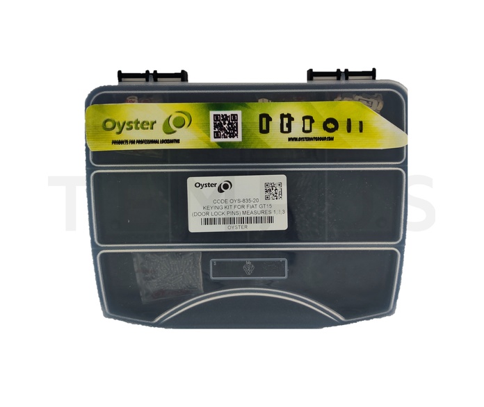 OYSTER OYS-835-20 - FIAT GT15/FI-13 DOOR LOCK PINS DIMENZIJE 1,2,3