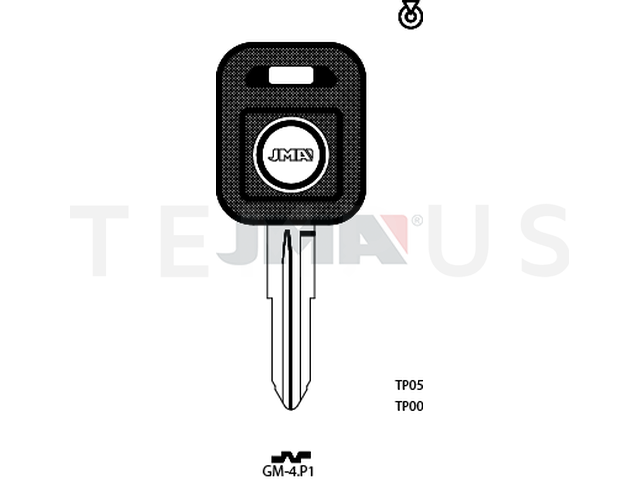 TP00GM-4.P1 (Silca GM15T0 / Errebi T00GM10P) 13853