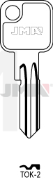 JMA TOK-2 Cilindričan ključ (Errebi TK32R)
