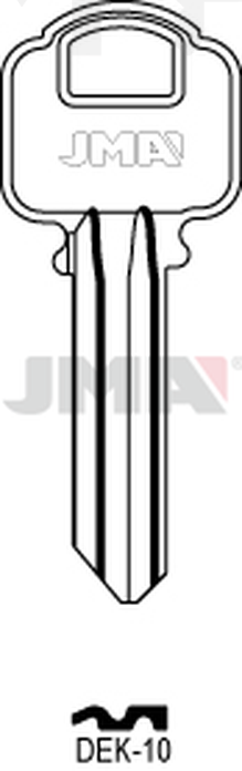 JMA DEK-10 Cilindričan ključ (Errebi DKB6S)