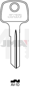 JMA AV-1D Cilindričan ključ (Silca AV1 / Errebi AVG1D)