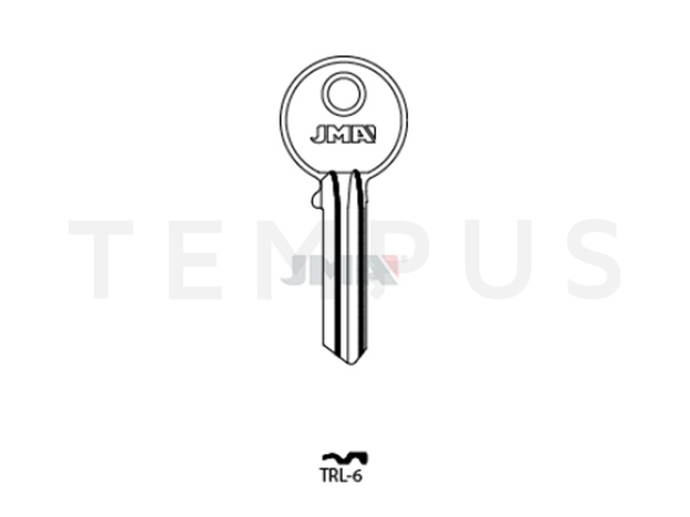 TRL-6 Cilindričan ključ (Silca TRK9R) 14940