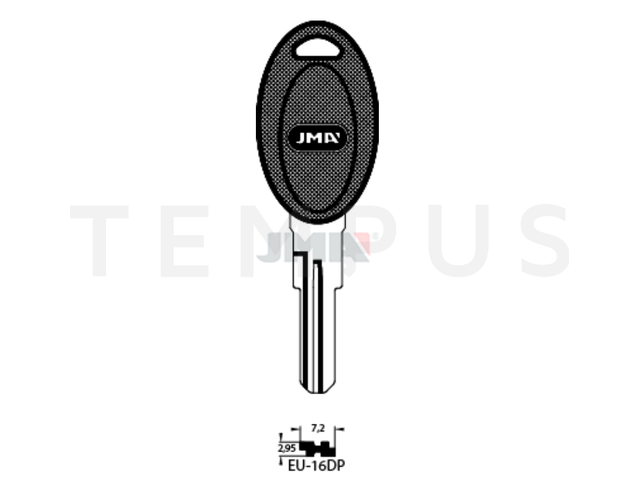 EU-16D.P Specijalan ključ (Silca EU22RP / Errebi EL17RP180) 17594
