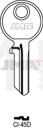 JMA CI-45D Cilindričan ključ (Silca CS22 / Errebi LOG4PD)