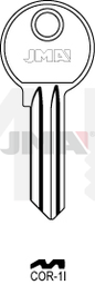 JMA COR-1I Cilindričan ključ (Silca CB6R / Errebi CO6S)