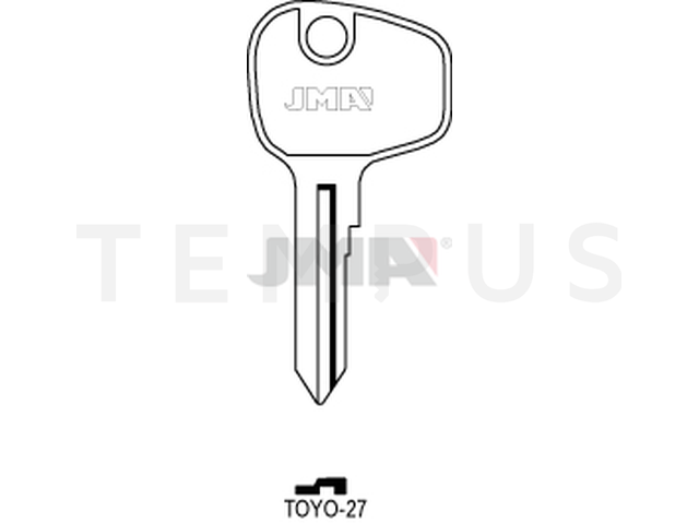 TOYO-27 (Silca TOY23R / Errebi TY23R) 13804