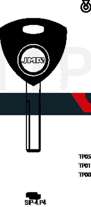 JMA TP00SIP-4.P4 (Silca SIP16T0 / Errebi T00GB17RPA)