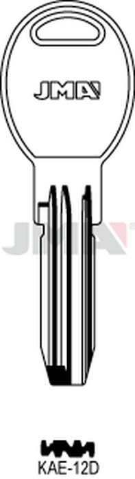 JMA KAE-12D Specijalan ključ (Silca KLE10R / Errebi KAL13)