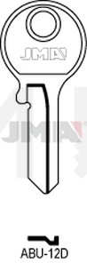 JMA ABU-12D Cilindričan ključ (Silca AB13R  / Errebi AU13R )