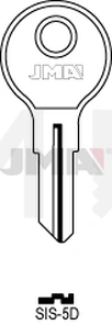 JMA SIS-5D Cilindričan ključ (Silca SS13 / Errebi SS15)