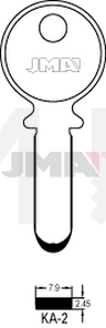 JMA KA-2 Specijalan ključ (Silca KA2 / Errebi KB2)