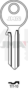 JMA TIT-10 Cilindričan ključ (Silca TN8R / Errebi TT7R)