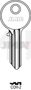 JMA COH-2 Cilindričan ključ (Silca SNC2R / Errebi COH2R)