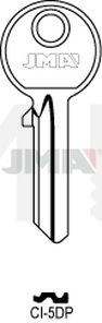 JMA CI-5DP Cilindričan ključ (Silca AB3, CS7, CC1 / Errebi AU5PD, C5PD, C5PST, CC5PD)