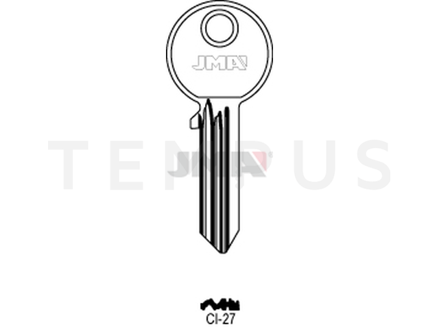 CI-27 Cilindričan ključ 12718
