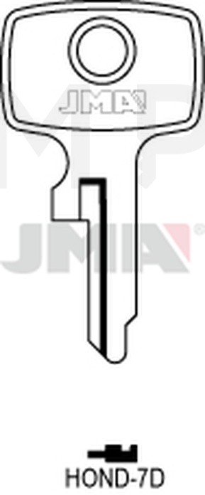 JMA HOND-7D (Silca HON5 / Errebi HD4)