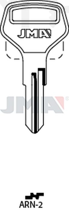 JMA ARN-2 Cilindričan ključ (Silca ART1 / Errebi ARM2)