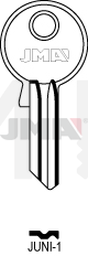 JMA JUNI-1 Cilindričan ključ (Silca JU1R / Errebi JN4R)