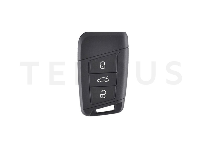 OSTALI EL VW 13 - VW B8 keyless smart daljinac 3 tastera, original, ID MQB 48 434MHz
