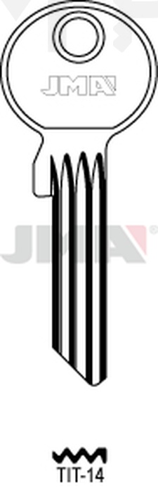 JMA TIT-14 Cilindričan ključ