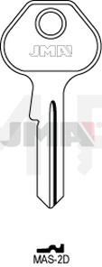 JMA MAS-2D Cilindričan ključ (Silca MS17 / Errebi M16)