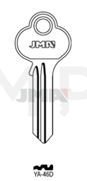 JMA YA-46D Cilindričan ključ (Silca YA88 / Errebi YG14)