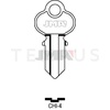 CHI-4 Cilindričan ključ (Silca CH3 / Errebi CHI5)