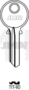 JMA TIT-9D Cilindričan ključ (Silca TN4 / Errebi TT4)