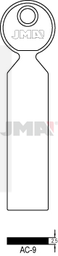 JMA AC-9 Specijalan ključ (Silca 1016 / Errebi CG25)
